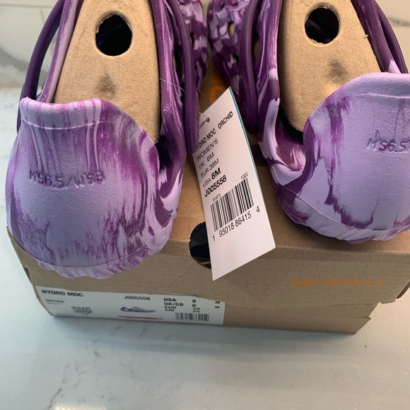 Merrell Womens Hydro Moc Orchid Water Shoes Size 8 - Picture 6 of 7